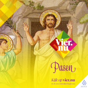 Logo vier pasen
