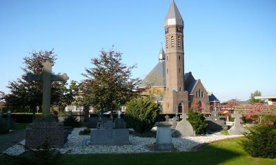 Zicht op kerk