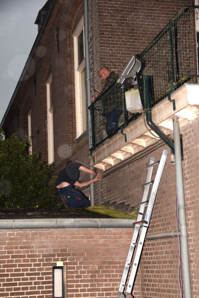 Werkzaamheden voor kerkverlichting